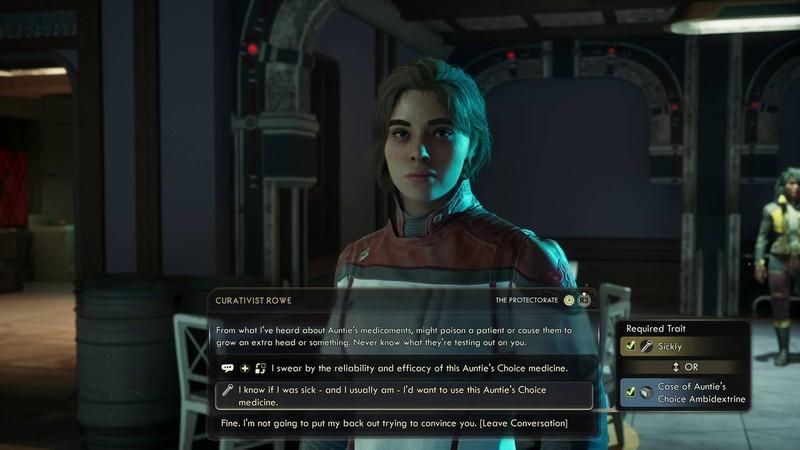 The Outer Worlds 2 Milverstreet یا Kaur choice Milverstreet quest curativist rowe