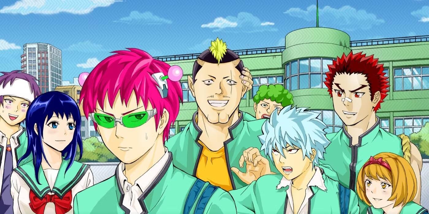 بازیگران The Disastrous Life of Saiki K در مدرسه وقت می گذرانند، انیمه ای که شاید بهتر از One-Punch Man باشد