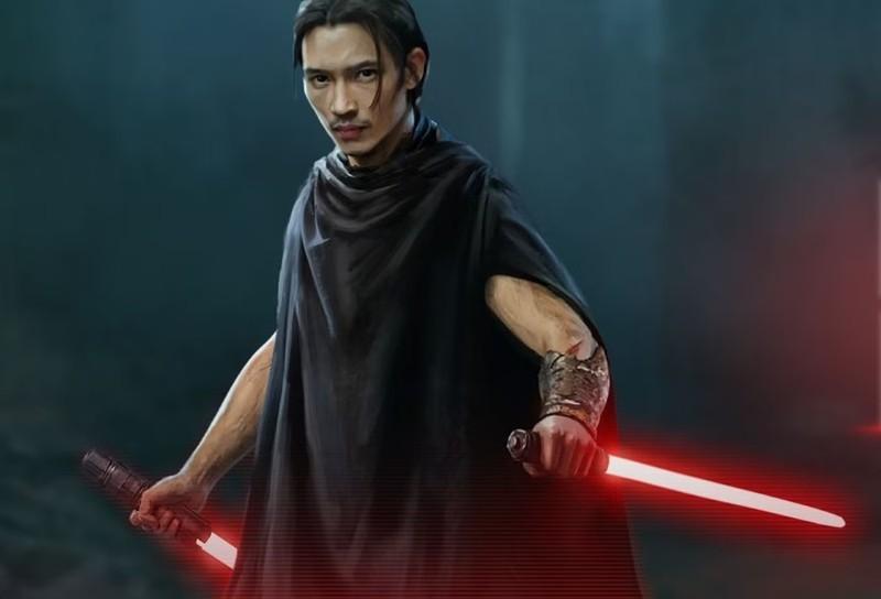 تصویری از «قیمیر» (Qimir) یا همون The Stranger در بازی Galaxy of Heroes. ارتباط The Acolyte با Knights of Ren