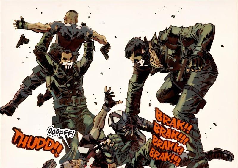 El Zombie شرور جدید Punisher به Punisher مارول حمله می کند