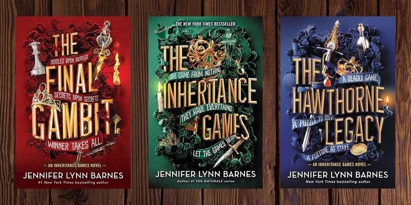 The Inheritance Games book covers و احتمال ساخت سریال The Hunger Games