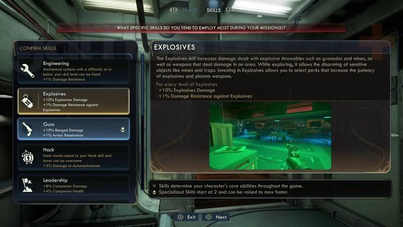 The Outer Worlds 2 ریست مهارت ها