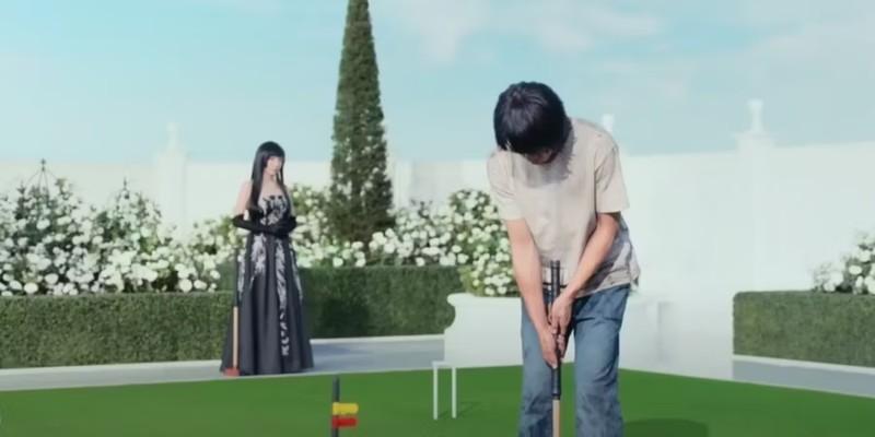 شخصیت ها در حال بازی Croquet For Beginners، یکی از سخت ترین بازی های Alice In Borderland.