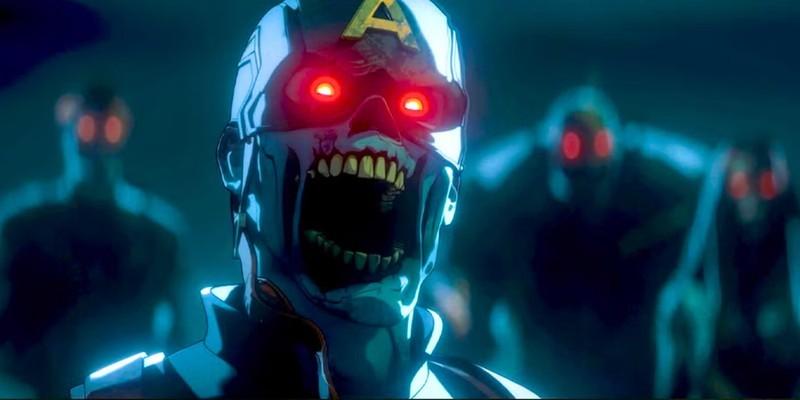 تصویر برجسته Captain America در Marvel Zombies، فیلم و سریال مارول هالووین