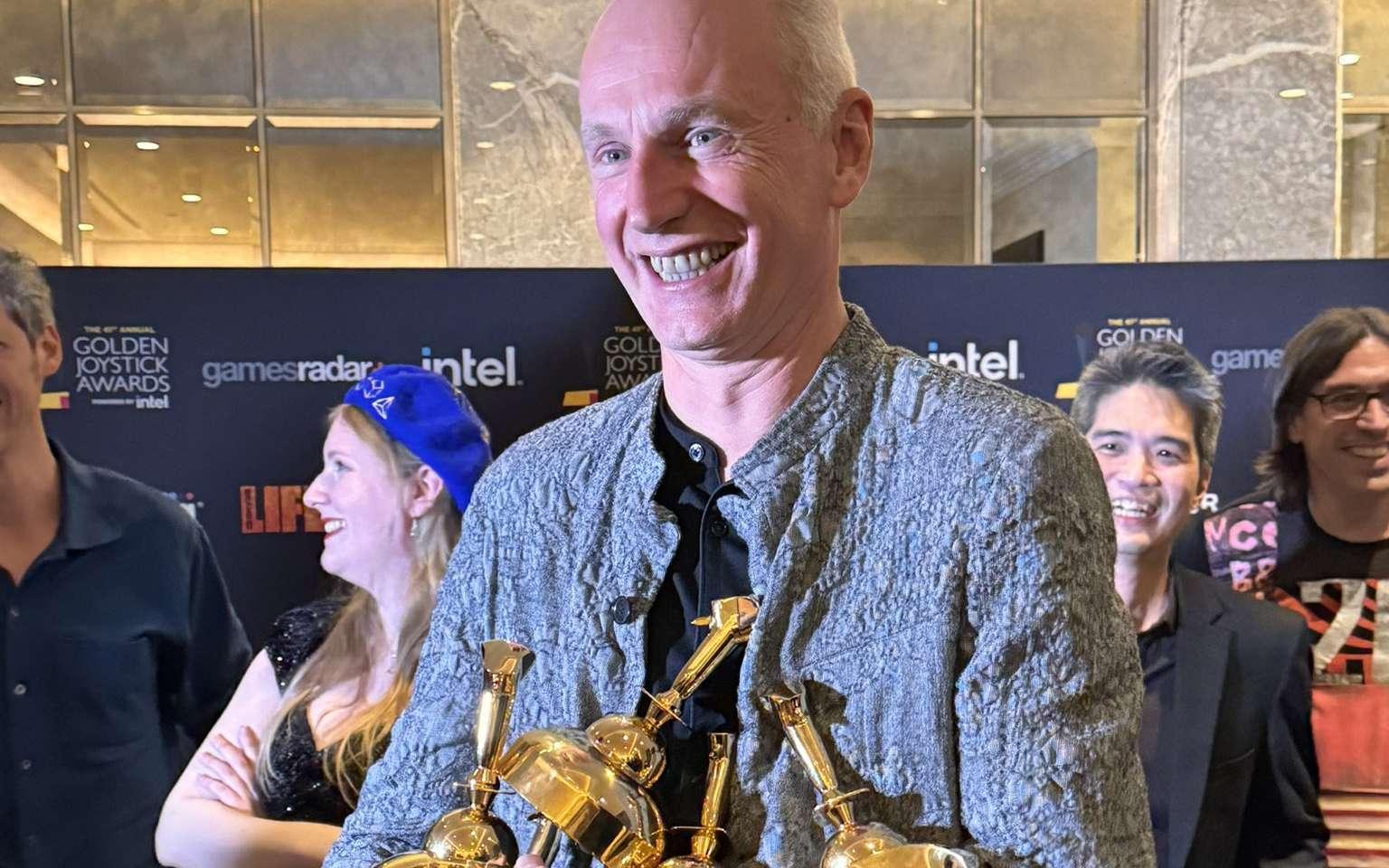 Swen Vincke مدیرعامل Larian Studios - رای گیری Golden Joystick