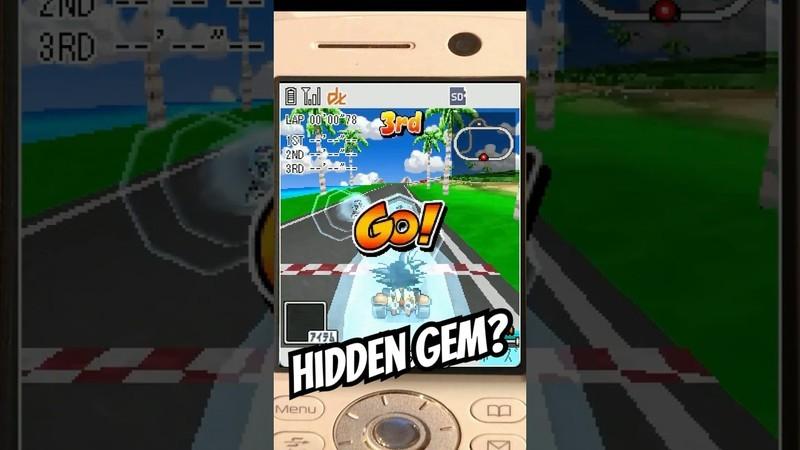 تصویری از گیم پلی Dragon Ball Racing قابل بازی، بازی مسابقه ای گمشده Dragon Ball.