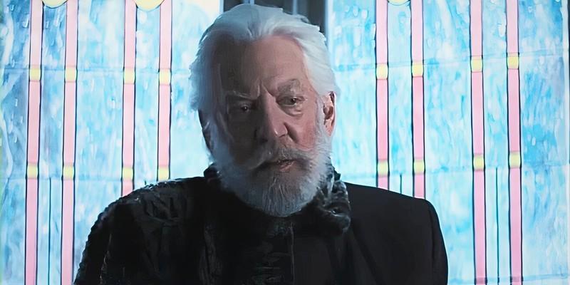 دونالد ساترلند در نقش رئیس جمهور اسنو در Hunger Games و احتمال ساخت سریال The Hunger Games
