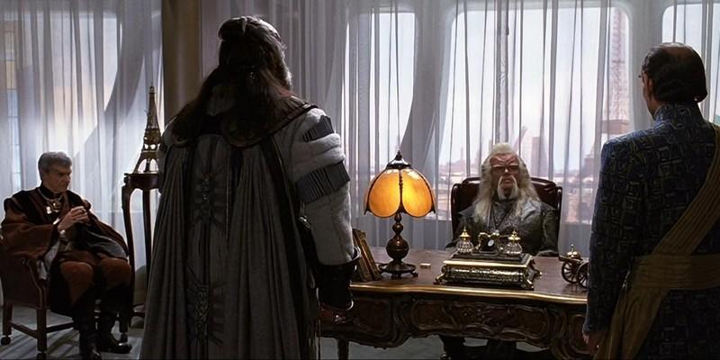 رئیس جمهور فدراسیون در Star Trek VI، در دوران پس از فاجعه Star Trek Federation