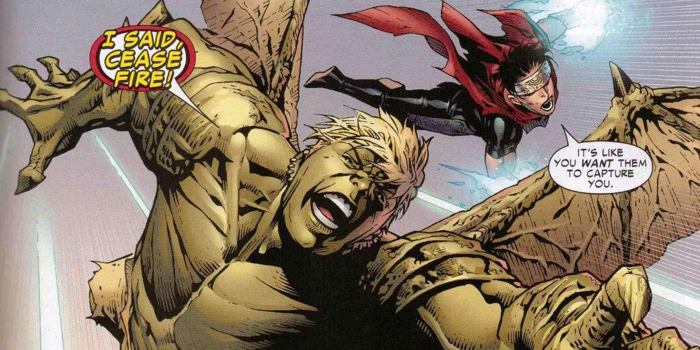 ویکان و هالکلینگ در حال پرتاب شدن به نبرد در کمیک های Young Avengers مارول، شخصیت های مارول مورد انتظار