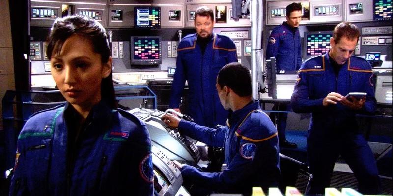 حواشی پایان Star Trek Enterprise: These Are The Voyages Enterprise Bridge