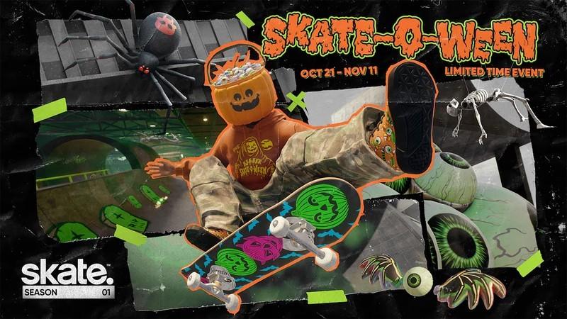 نقشه راه Skate - فصل 1 رویداد Skate-o-Ween