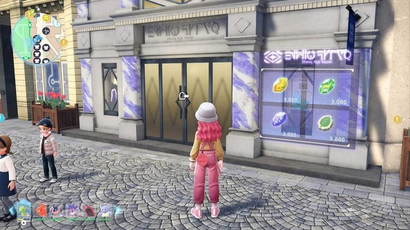 نحوه گرفتن Mega Stones Pokemon Legends: Z-A - مربی در بیرون Stone Emporium