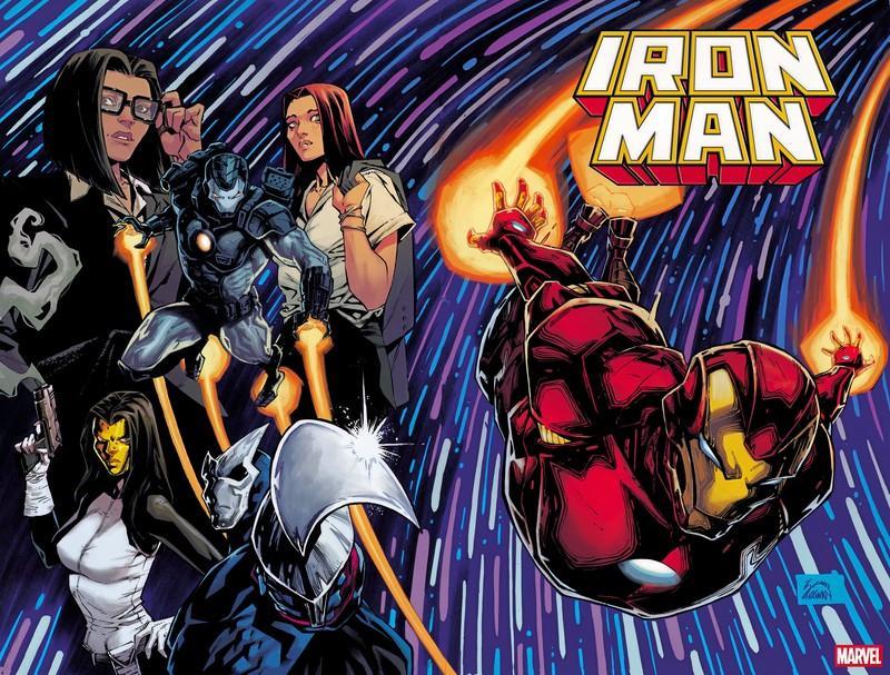 سری جدید Iron Man 2026 Wraparound Cover Marvel