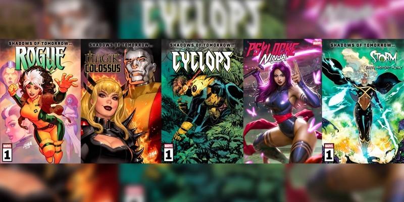 عناوین جدید کمیک های انفرادی X-Men از مارول – اولین X-Men در MCU (سایکلپس، استورم، سایلاک، روگ، مجیک و کلوسوس)