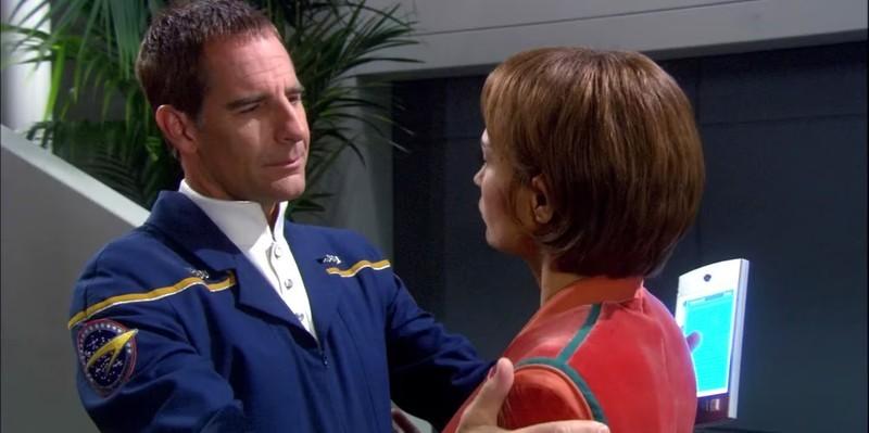 حواشی پایان Star Trek Enterprise: Captain Archer and T'Pol
