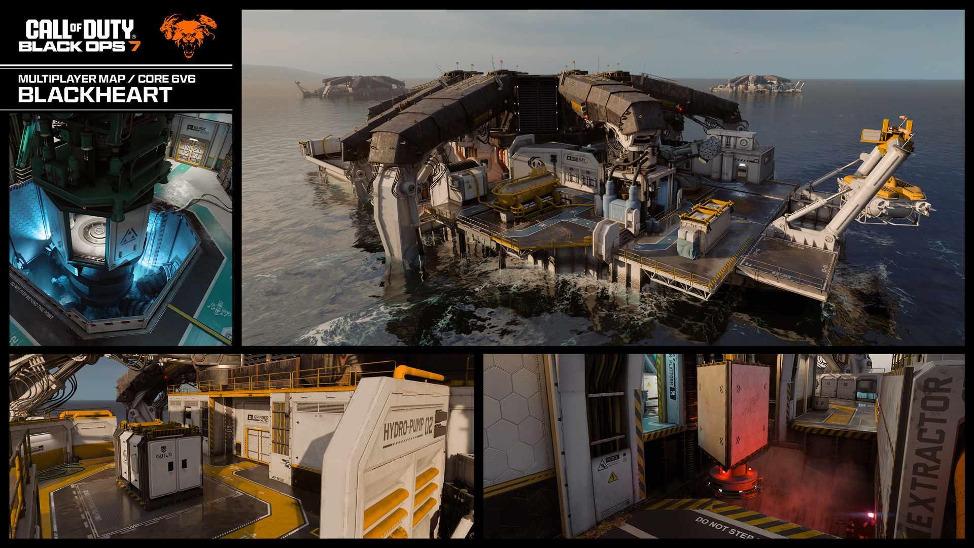Blackheart، یکی از همه نقشه های Black Ops 7