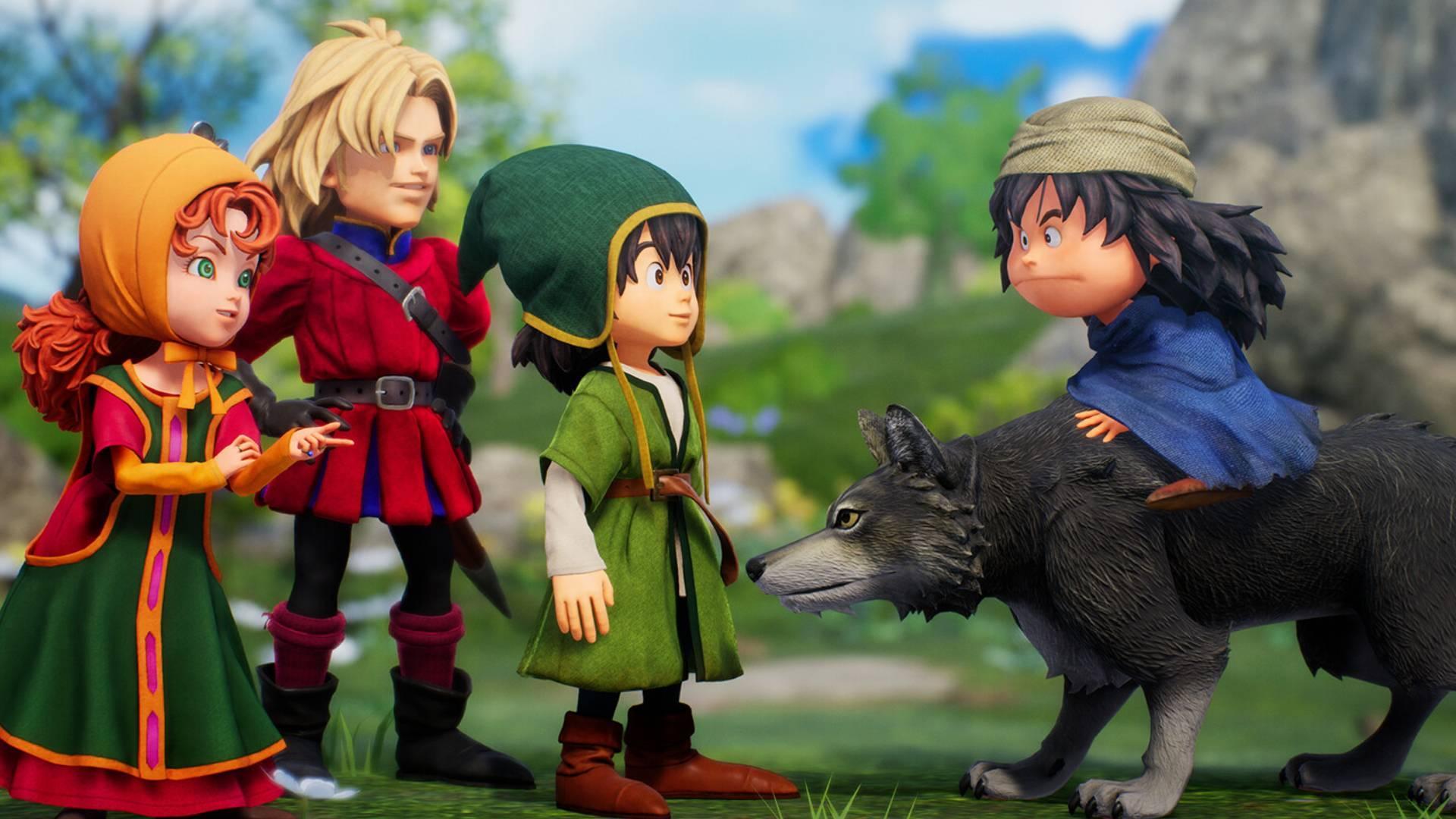 بازی های RPG مورد انتظار: DRAGON QUEST VII Reimagined characters