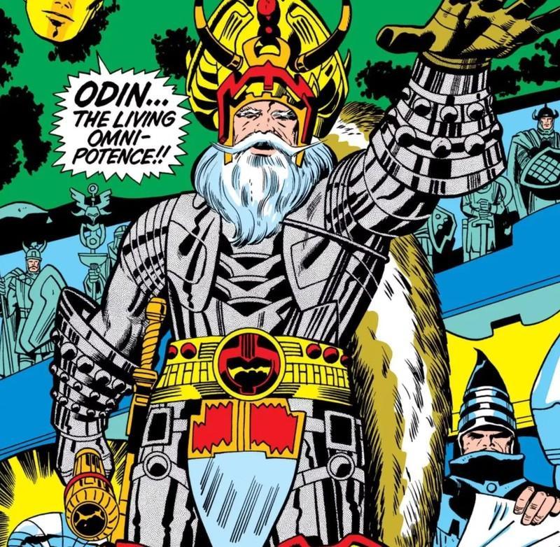 تحول Odin در Marvel: طراحی اودین از (جک کربی)