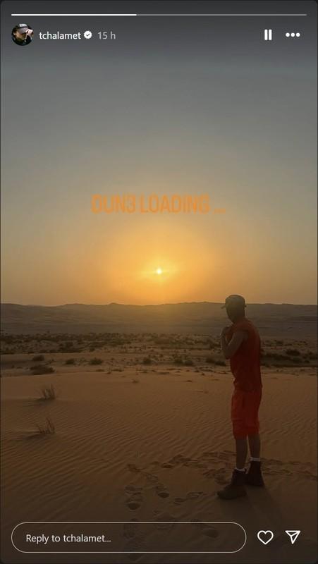 اخبار Dune 3: تیموتی شالامه در پشت صحنه