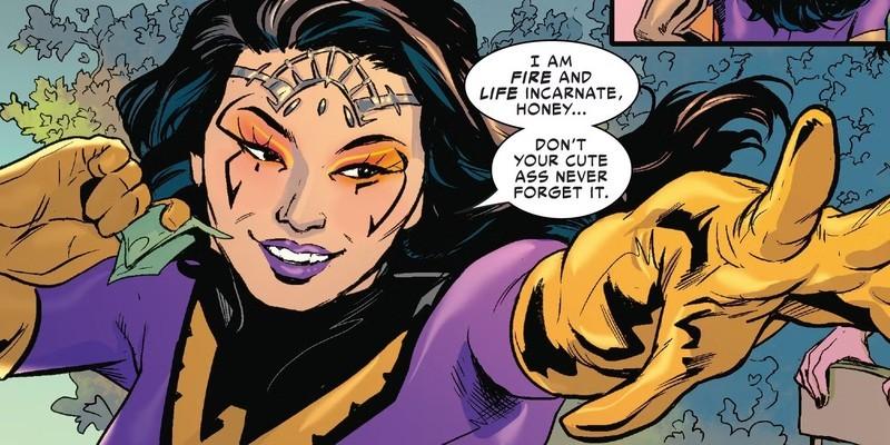 ام کران، نوه ی مفیستو و از فرزندان Mephisto در MCU