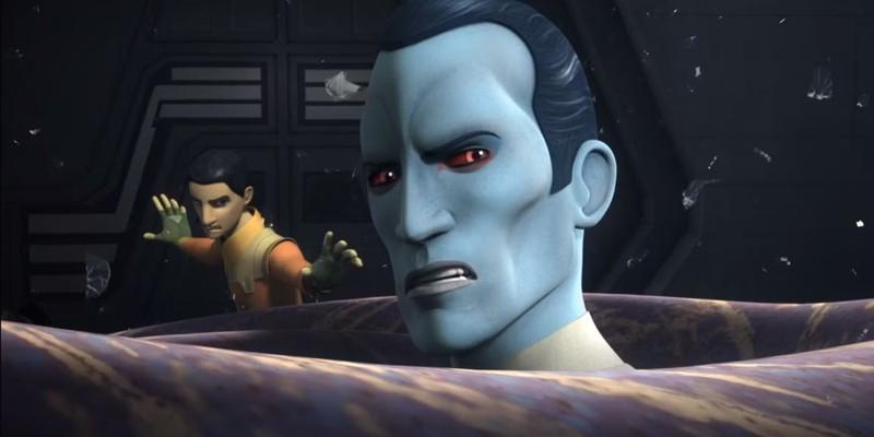 Ezra, Thrawn, and Purrgils in the Star Wars Rebels series finale - قدرت های نادیده گرفته شده Star Wars
