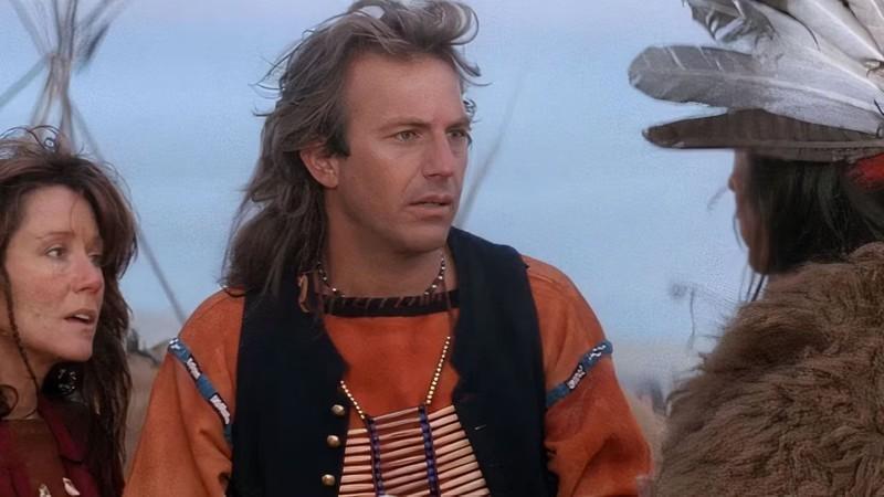 کوین کاستنر در Dances with Wolves، یکی از بهترین وسترن های نوین که نگاهی تازه به بومیان دارد