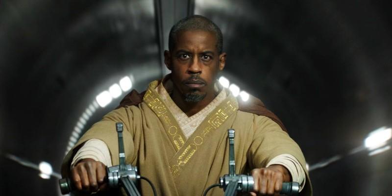 سرنوشت Grogu بعد از Order 66: احمد بست در نقش کلران بک سوار بر یک اسپیدِر در The Mandalorian