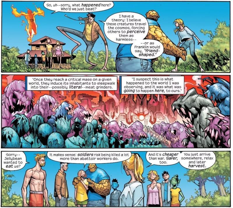 Fantastic Four بیگانگان ترسناک: معرفی بیگانگان تغییر شکل دهنده جدید 2