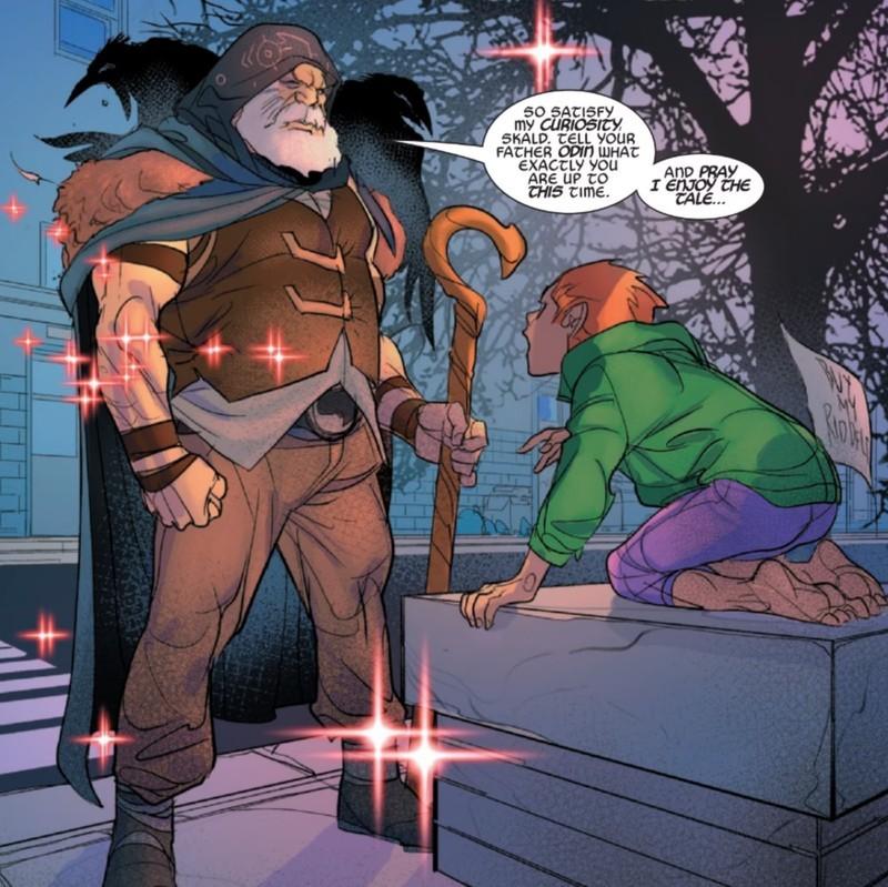 تحول Odin در Marvel: طراحی جدید اودین در Mortal Thor