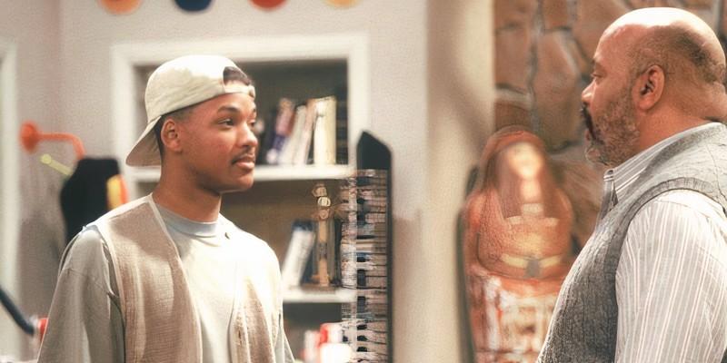 ویل اسمیت دلشکسته با عمویش فیلیپ بنکس (جیمز اوری) در The Fresh Prince of Bel-Air صحبت می کند - بهترین سریال های NBC