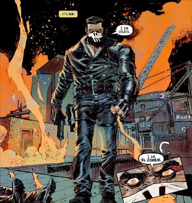 El Zombie شرور جدید Punisher در حال مبارزه با Punisher مارول