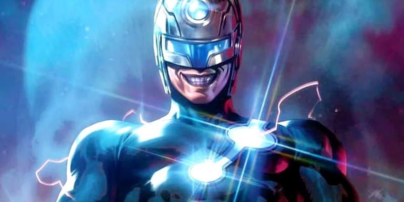 the maker smiling as he returns in ultimates endgame - Shadows of Tomorrow کمیک