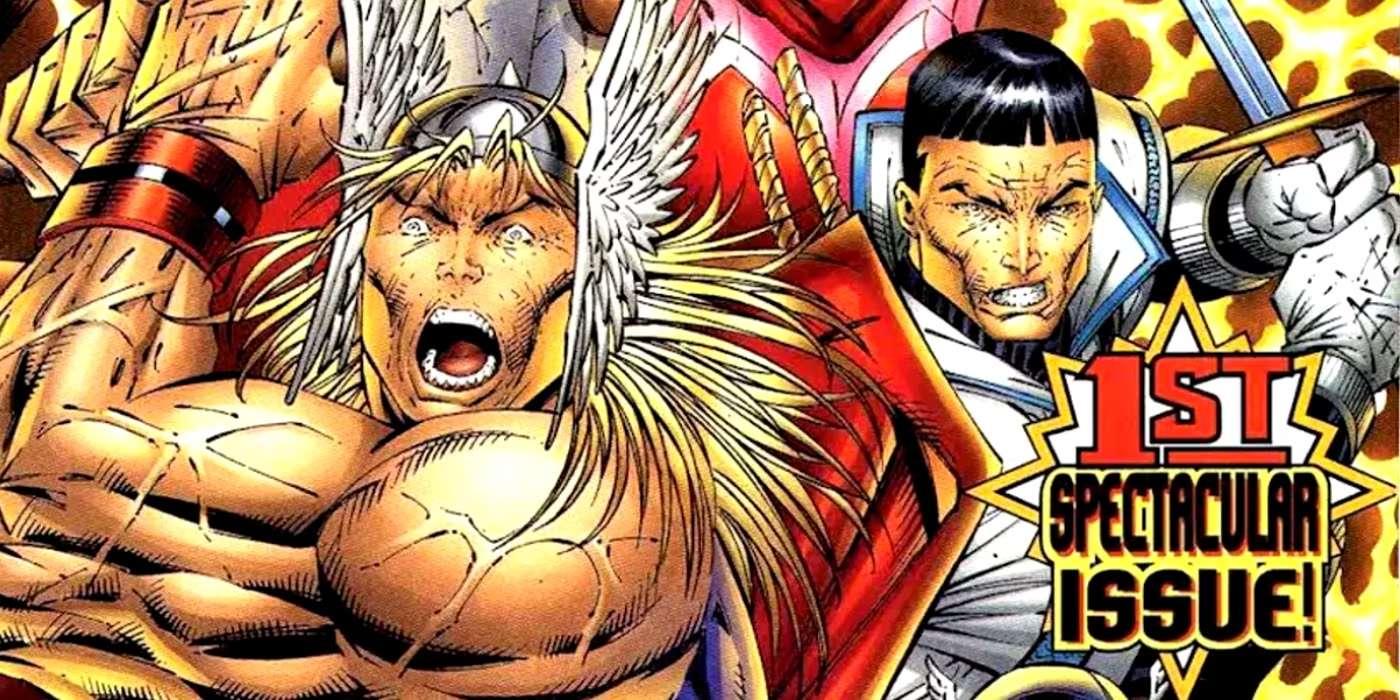 عضلات ثور در Heroes Reborn مارول برآمده است، نمایشی از خراب شدن شخصیت های مارول در این دوره