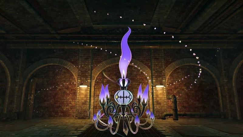 Mega Chandelure در راهنمای مگا ایولوشن Pokemon Legends: Z-A.