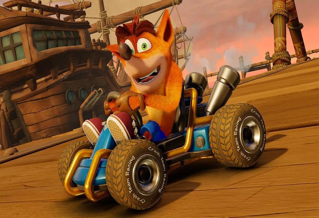 بنکس بنر فاش کننده بازی جدید Crash Team Racing را حذف کرد