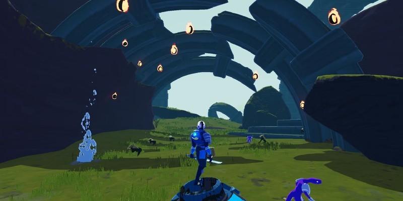 مرسنری ایستاده بر روی کپسول فرار سقوط کرده در Risk of Rain 2. راهنمای باز کردن شخصیت های Risk of Rain 2.