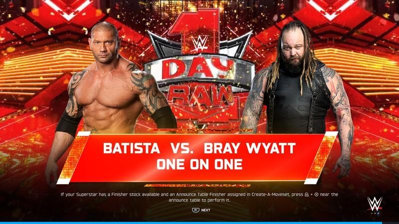 باز کردن تمام کشتی گیران WWE 2K25: باتیستا و بری وایت در حال آماده شدن برای نبرد