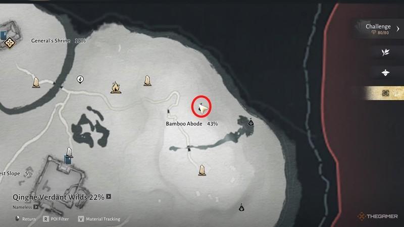 وظیفه بامبو نزدیک Bamboo Abode در Where Winds Meet راهنمای کامل Meow Meow.