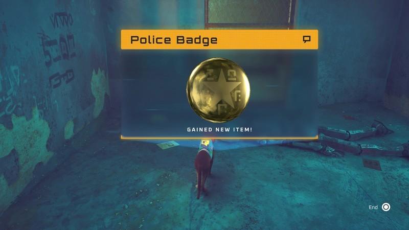 راهنمای گرفتن نشان پلیس Stray - نشان در سلول