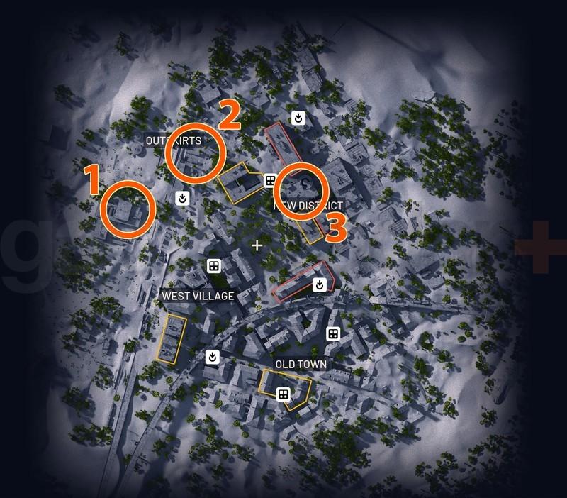 نقشه شهر دفن شده برای مکان چرخ دنده زنگ زده Arc Raiders