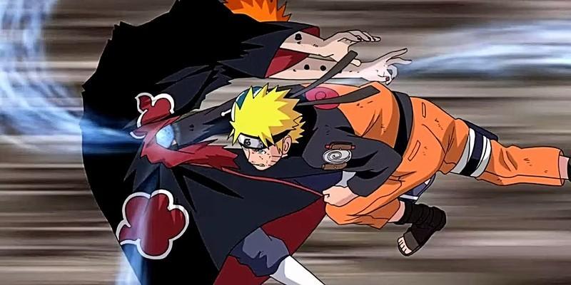 ناروتو یکی از اجساد پین رو از بین می بره پس از ورود Naruto به کونوها