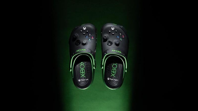 کراکس طرح دسته Xbox: Crocsهای ایکس باکس.