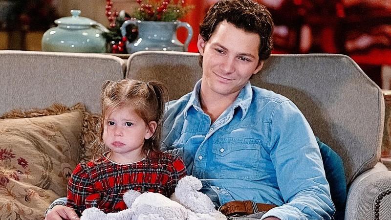 Georgie and Baby Ceecee in Georgie & Mandy's First Marriage، بازگشت شلدون