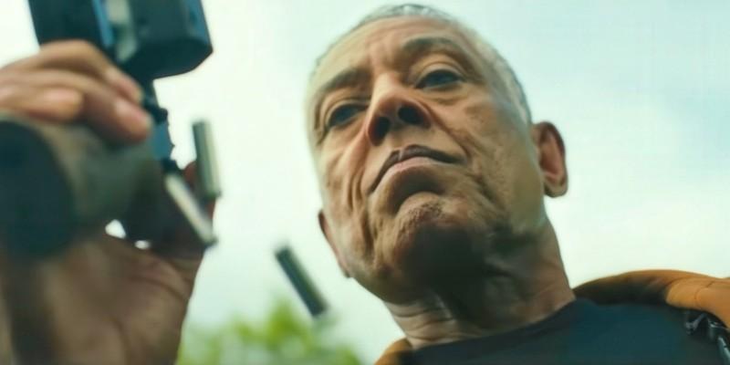 نمایی از Captain America: Brave New World که سایدوایندر با اسلحه را نشان می دهد، او از بهترین بدمن های MCU 2025 است.