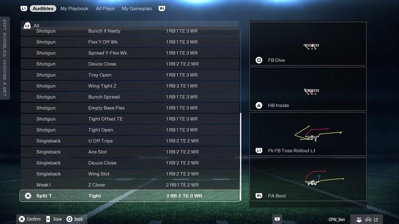 پلی بوک تهاجمی LA Chargers - Madden 26 بهترین پلی بوک ها