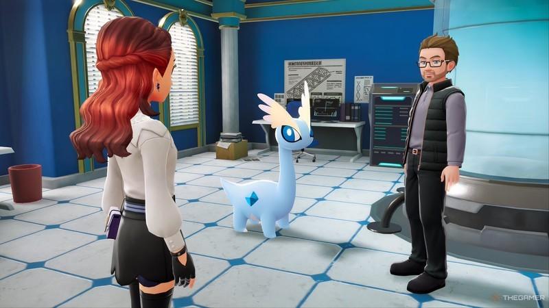 شخصیت اصلی و محقق دور یک Amaura تازه احیا شده در Pokemon Legends: Z-A جمع شده اند. به دنبال Pokemon Legends: Z-A کمیاب ترین شاینى باشید.