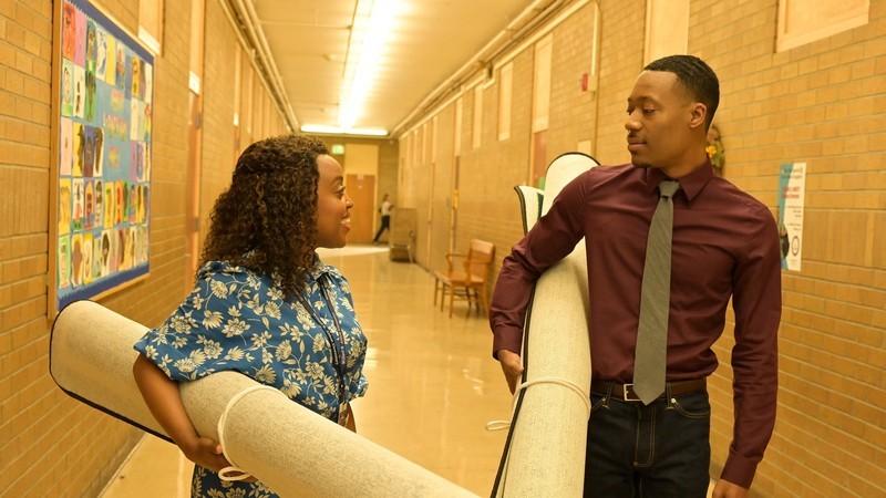 Abbott Elementary Janine Gregory مسیر رابطه - Janine Gregory Abbott Elementary pilot