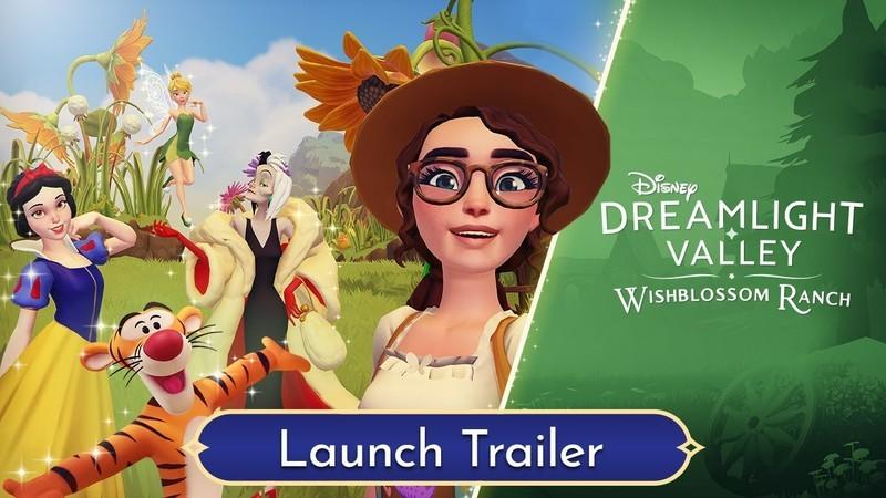 اسب سواری Disney Dreamlight Valley - Disney Dreamlight Valley: Wishblossom Ranch – Expansion Launch Trailer