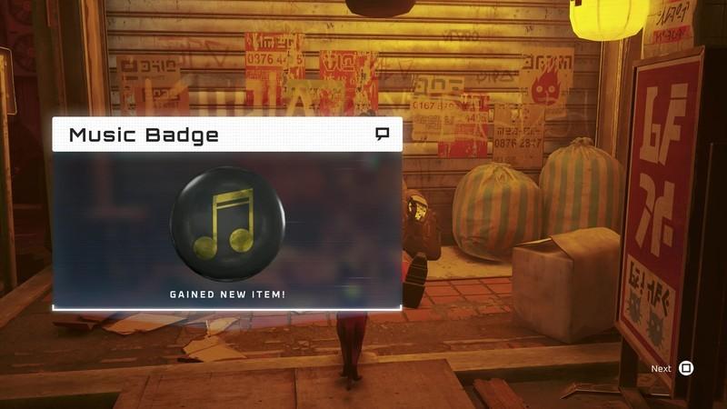 راهنمای گرفتن نشان موسیقی Stray