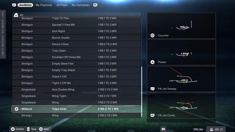پلی بوک تهاجمی Eagles - Madden 26 بهترین پلی بوک ها